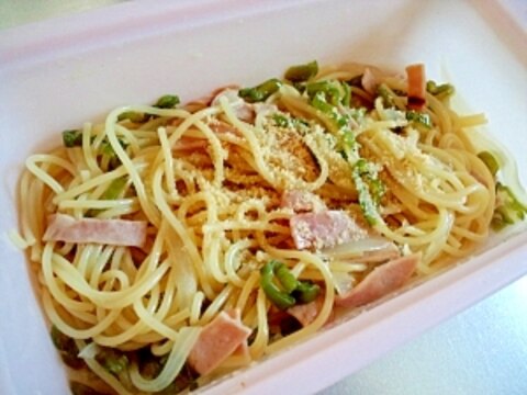 シリコンスチーマーでコンソメパスタ！簡単一人ランチ